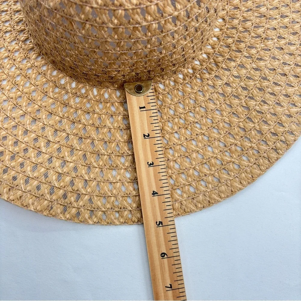 Women’s Straw Wide Brim Sun Hat Style JHP02008 - Picture 5 of 11